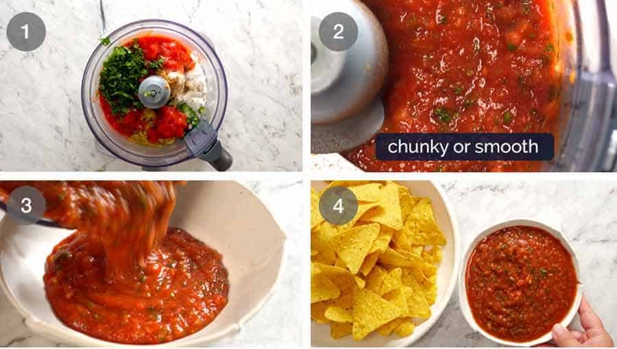 How to make salsa - restaurant style