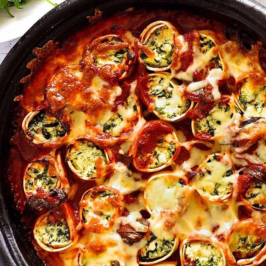 Spinach and Ricotta Rotolo