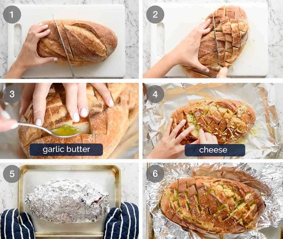 How do you make Cheese and Garlic Pull Apart Bread?
