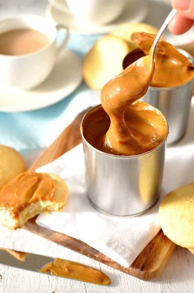 Oozing Slow Cooker Caramel (Dulce de Leche)