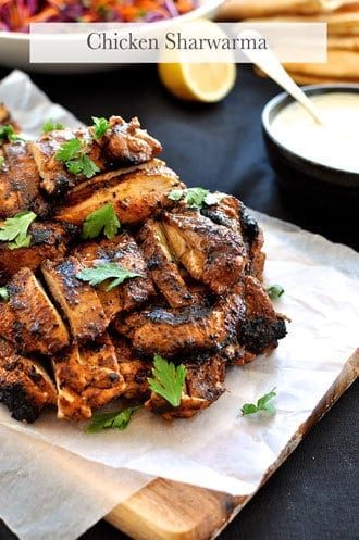 Arabian Feast Menu (1 hr prep): Chicken Sharwarma