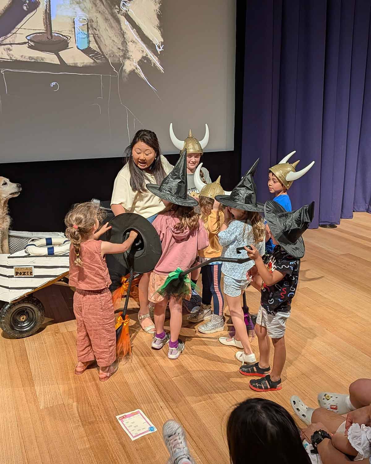 Dozer Row Row Row Your Boat with Monsters Children's book storytime