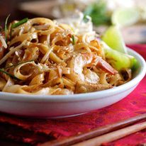 Shrimp Pad Thai - choose from 2 recipes! An everyday home version OR a real restaurant recipe, from the critically acclaimed Spice I Am. recipetineats.com