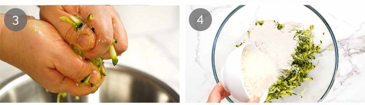 Greek Zucchini Tots - Mini Fritters