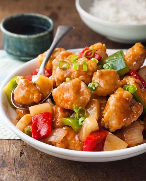Baked Sweet and Sour Chicken