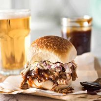 Slow Cooker BBQ Pulled Pork Sandwich - Perfectly seasoned, tender pulled pork tossed in a homemade BBQ sauce, piled onto bread with coleslaw. Slow cooker, pressure cooker or oven. recipetineats.com
