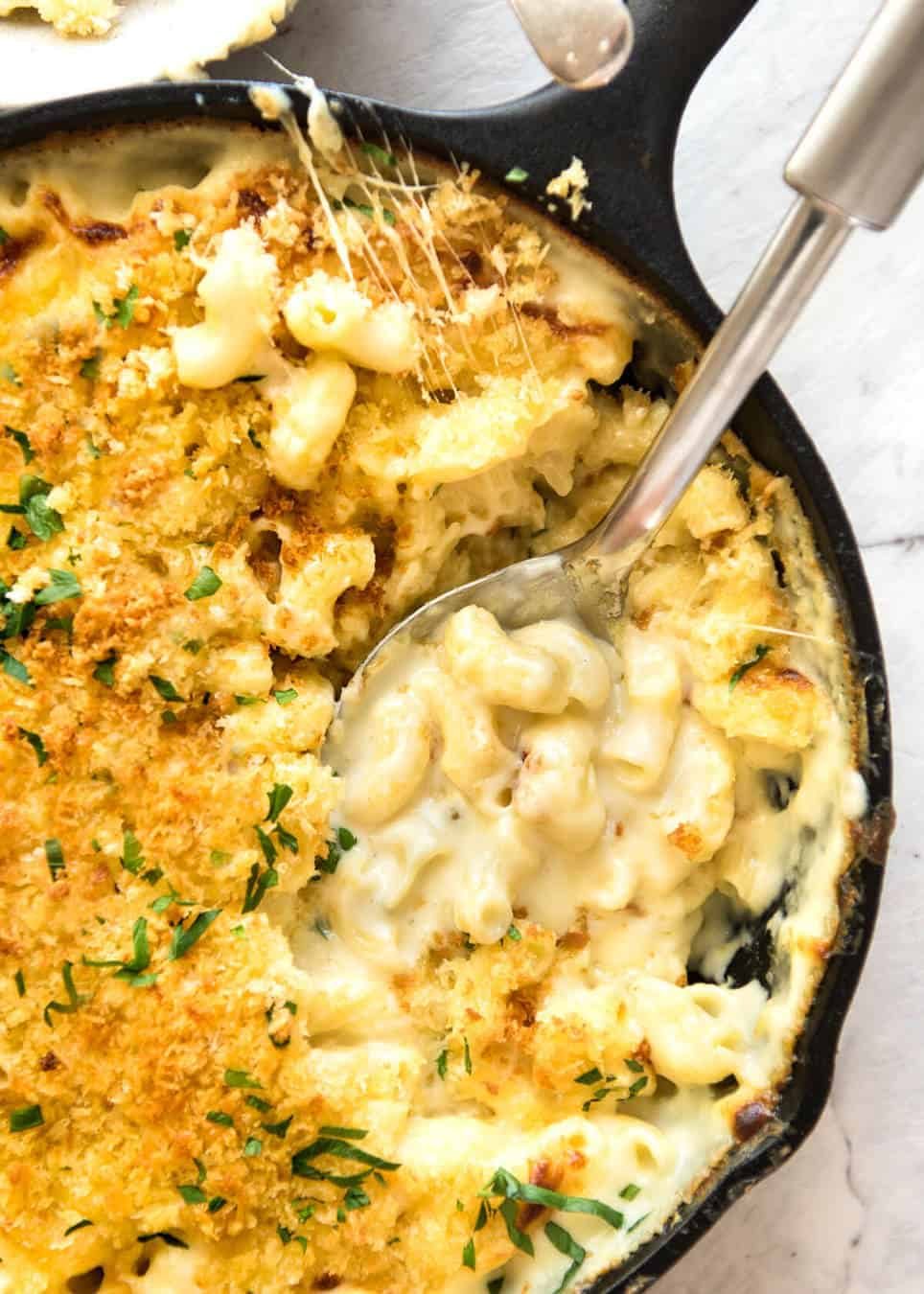 An epic Baked Mac and Cheese! Perfect in every way, the ultimate comfort food. recipetineats.com