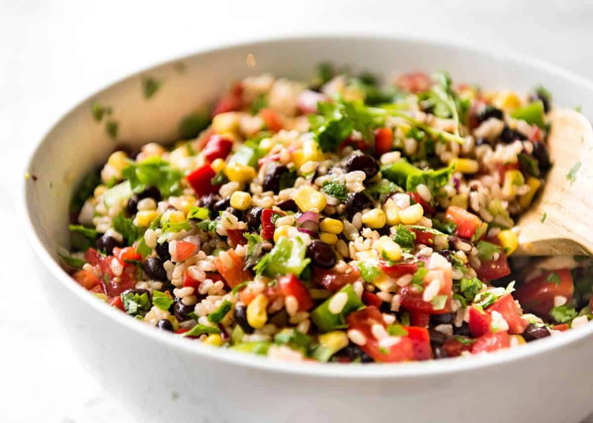 Bright, zesty, and full of flavour, this Cowboy Rice Salad will transport you to the wild, wild west!