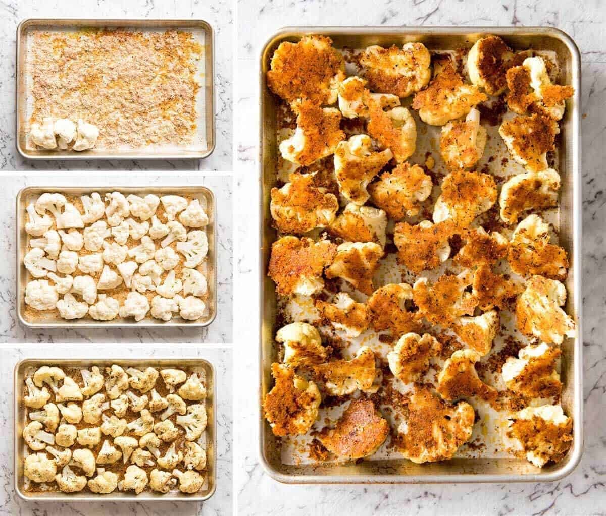 Try this Roasted Parmesan Crusted Cauliflower for dinner tonight! Serve it as a side or as a main meal, or how about as a healthy, low carb snack at a gathering? It's quick, easy and off-the-charts delicious! recipetineats.com