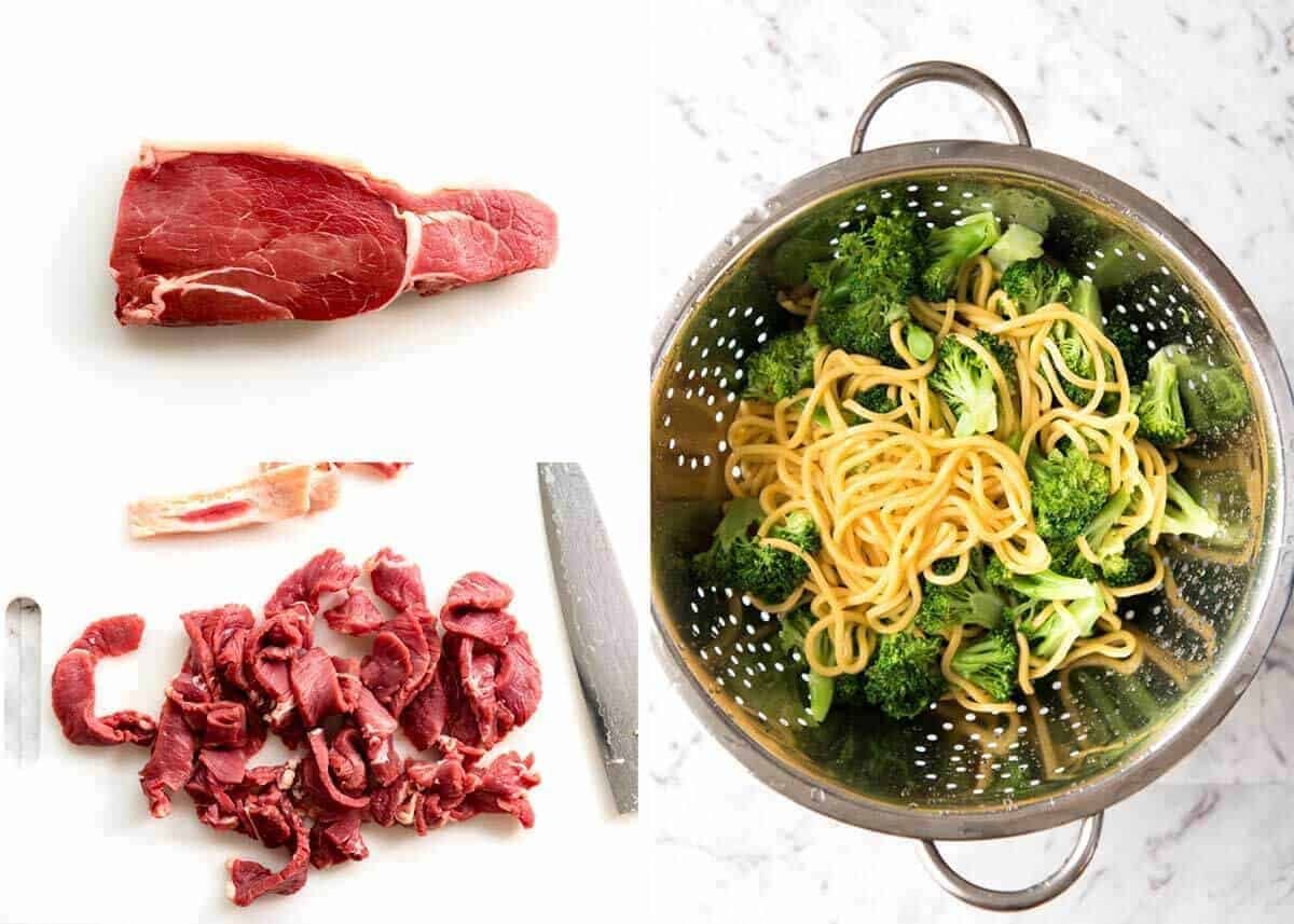 How to make Chinese Beef and Broccoli Noodles recipetineats.com