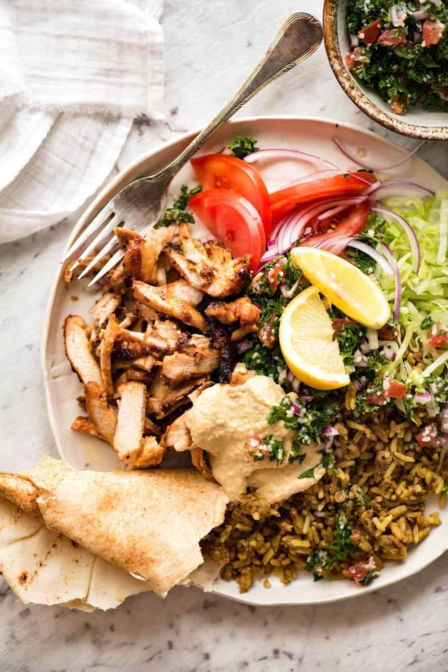 Homemade Chicken Doner Kebab - the better version of the midnight post-pub kebab runs! www.recipetineats.com