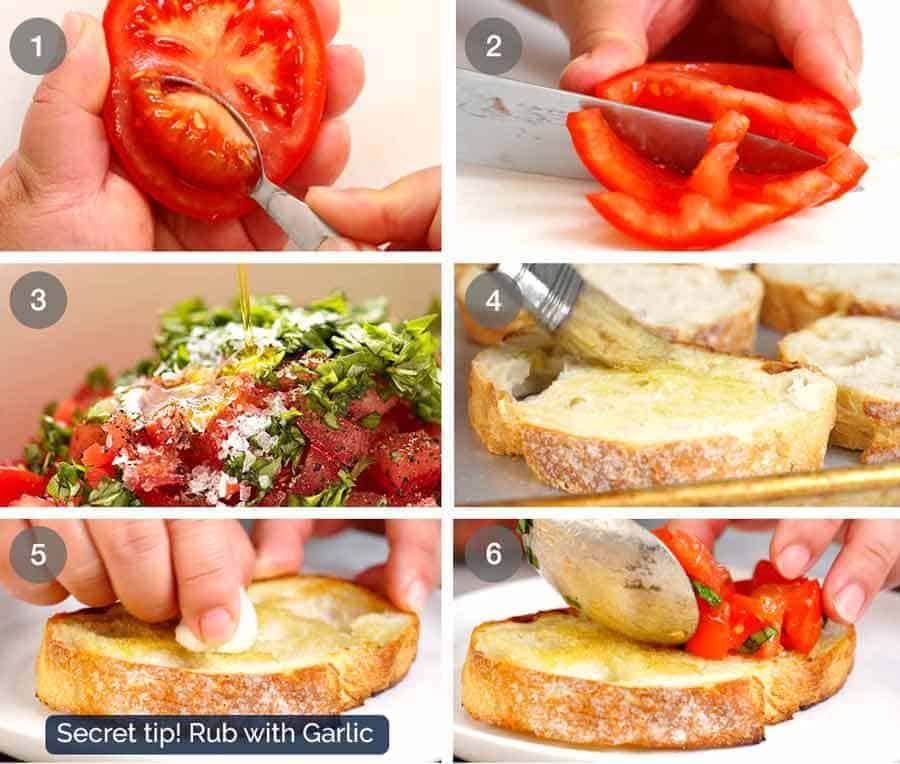 How to make Bruschetta