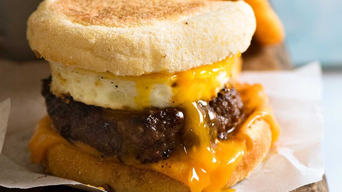 Homemade Sausage and Egg McMuffins