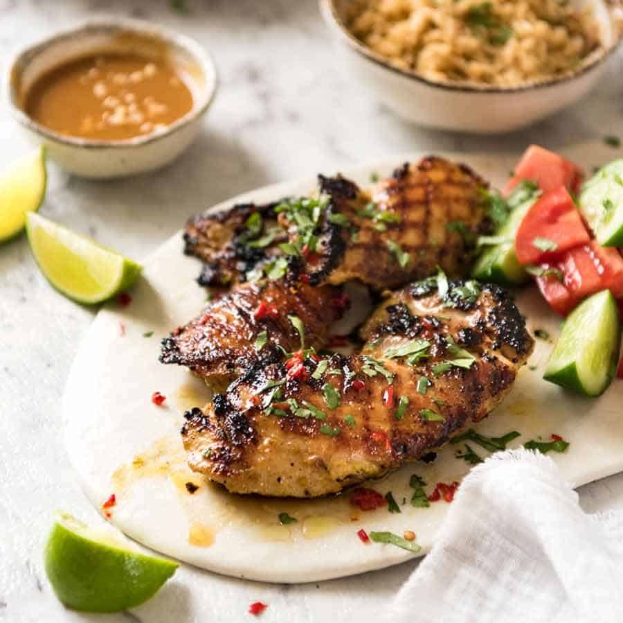 Thai Coconut Marinated Chicken marinade