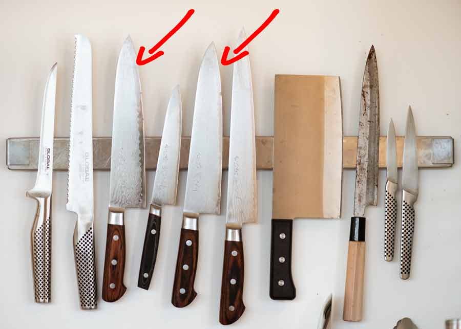 Nagi knife collection