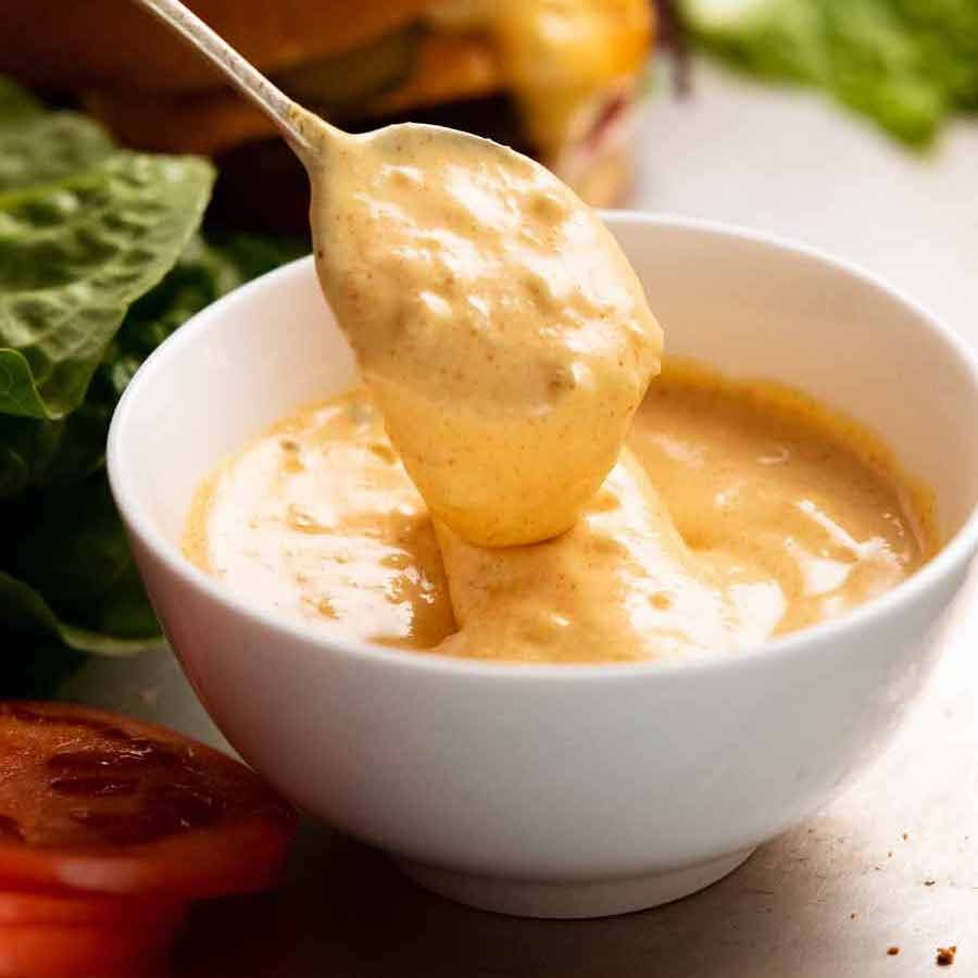 Special Burger Sauce for hamburgers