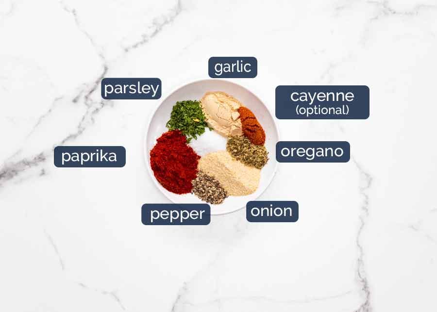 Fries seasoning ingredients