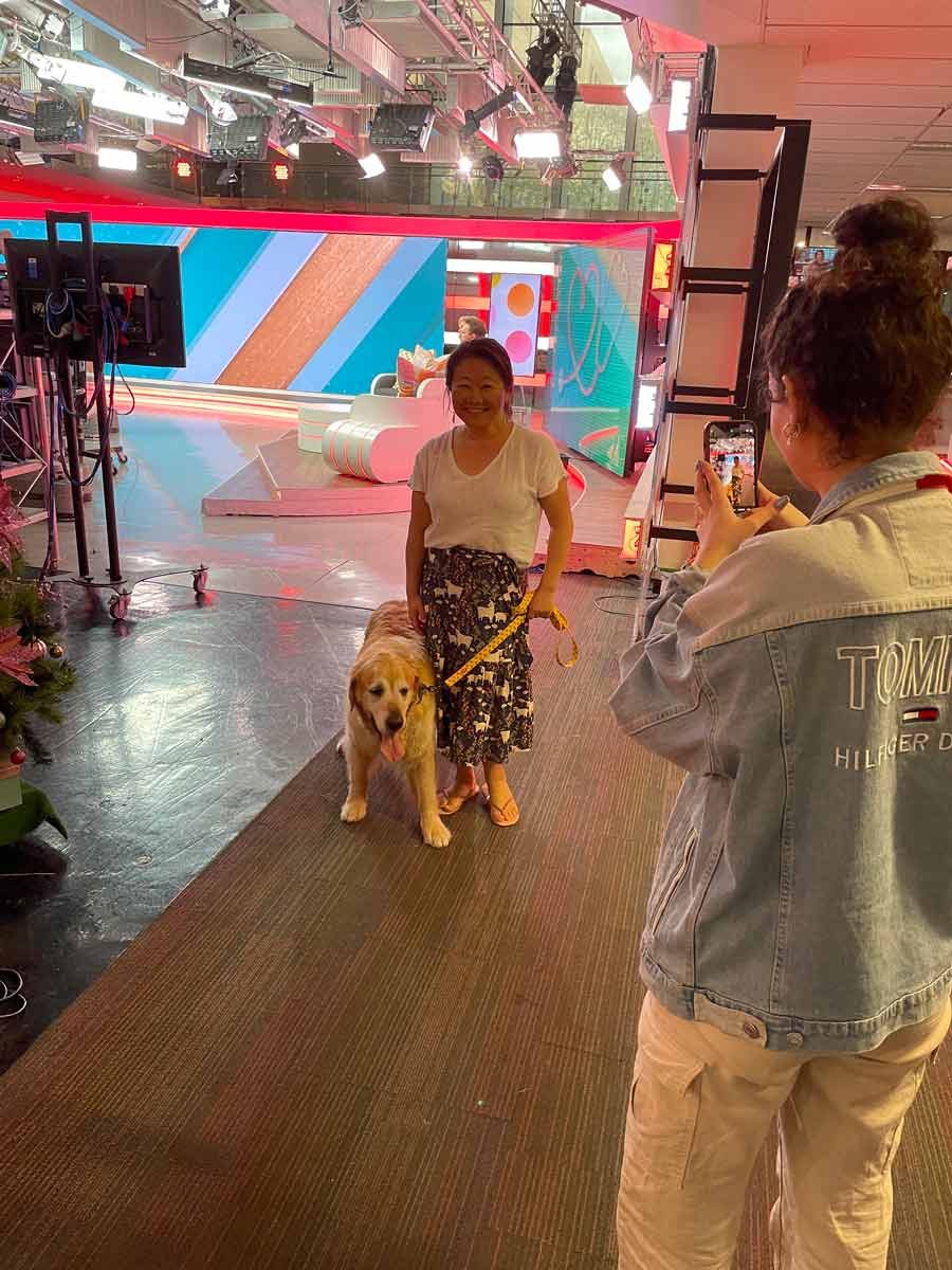 Nagi and Dozer on Studio 10 Channel 10 cookbook publicity tour