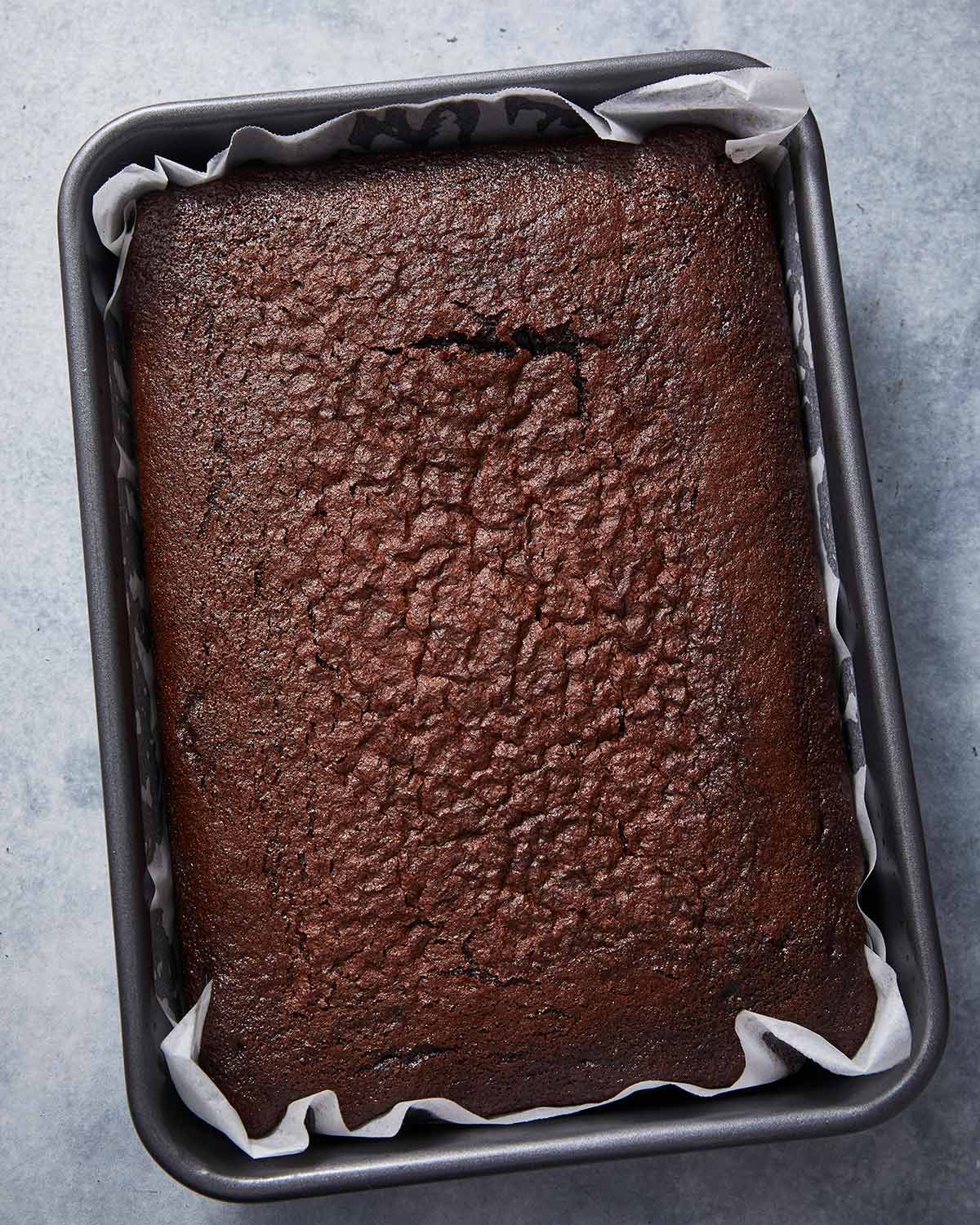 Chocolate cake for Chocolate peanut butter cake