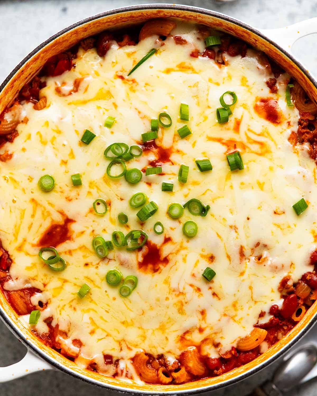 One pot Cajun beef pasta