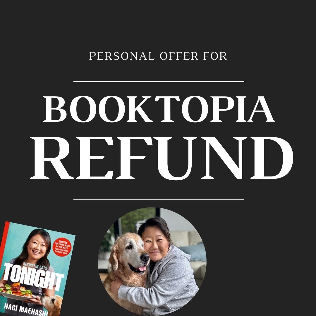 Booktopia refund - Nagi RecipeTin Eats