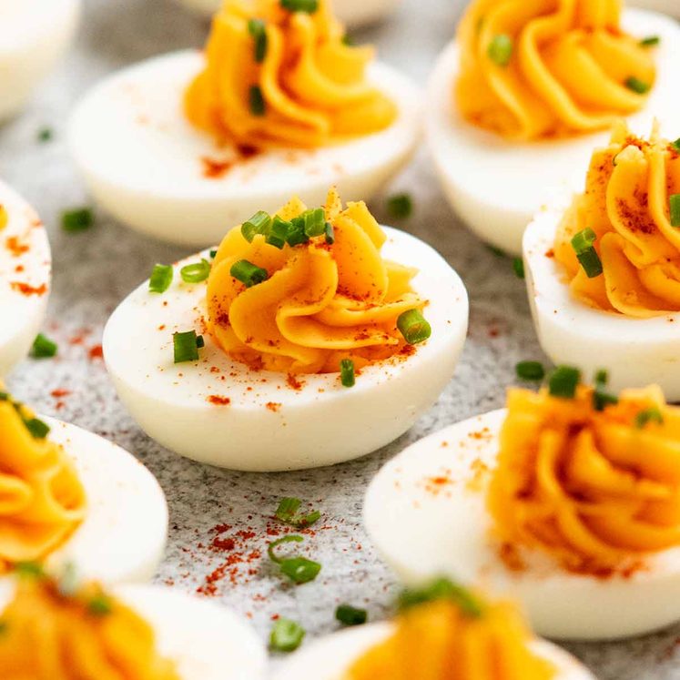 Devilled eggs