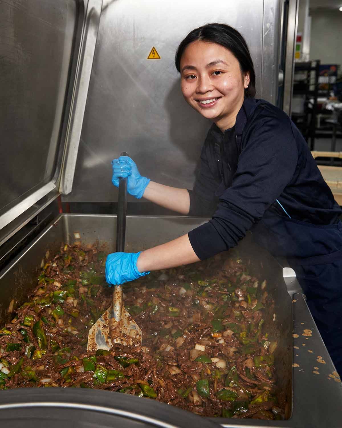 Hannah Beef in Black Bean Sauce at RTM