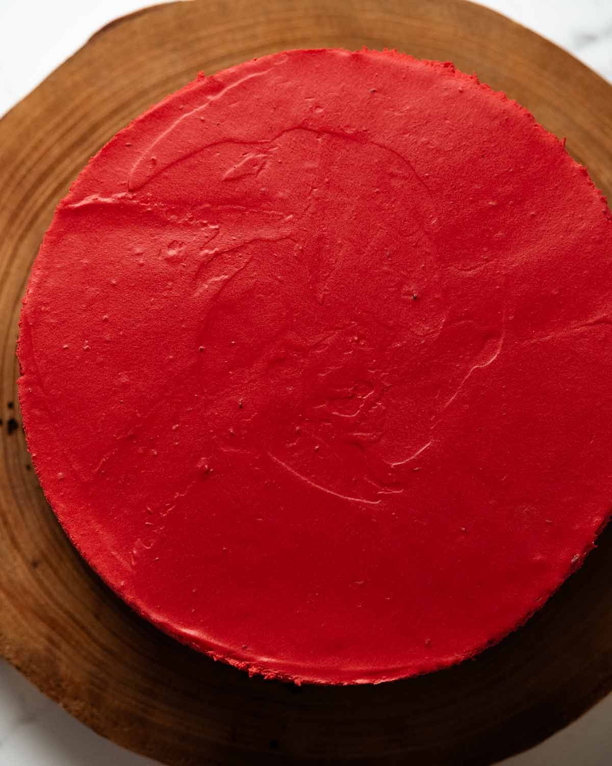 Red velvet cheesecake