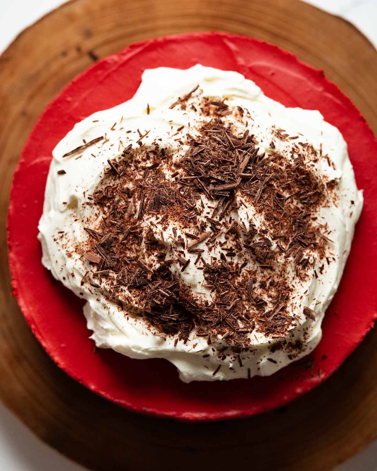 Red velvet cheesecake