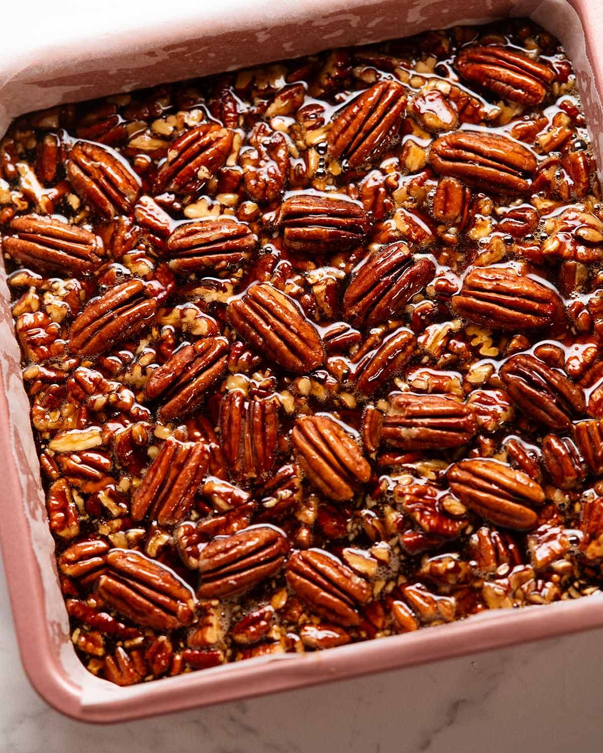 Maple Pecan Pie Bars