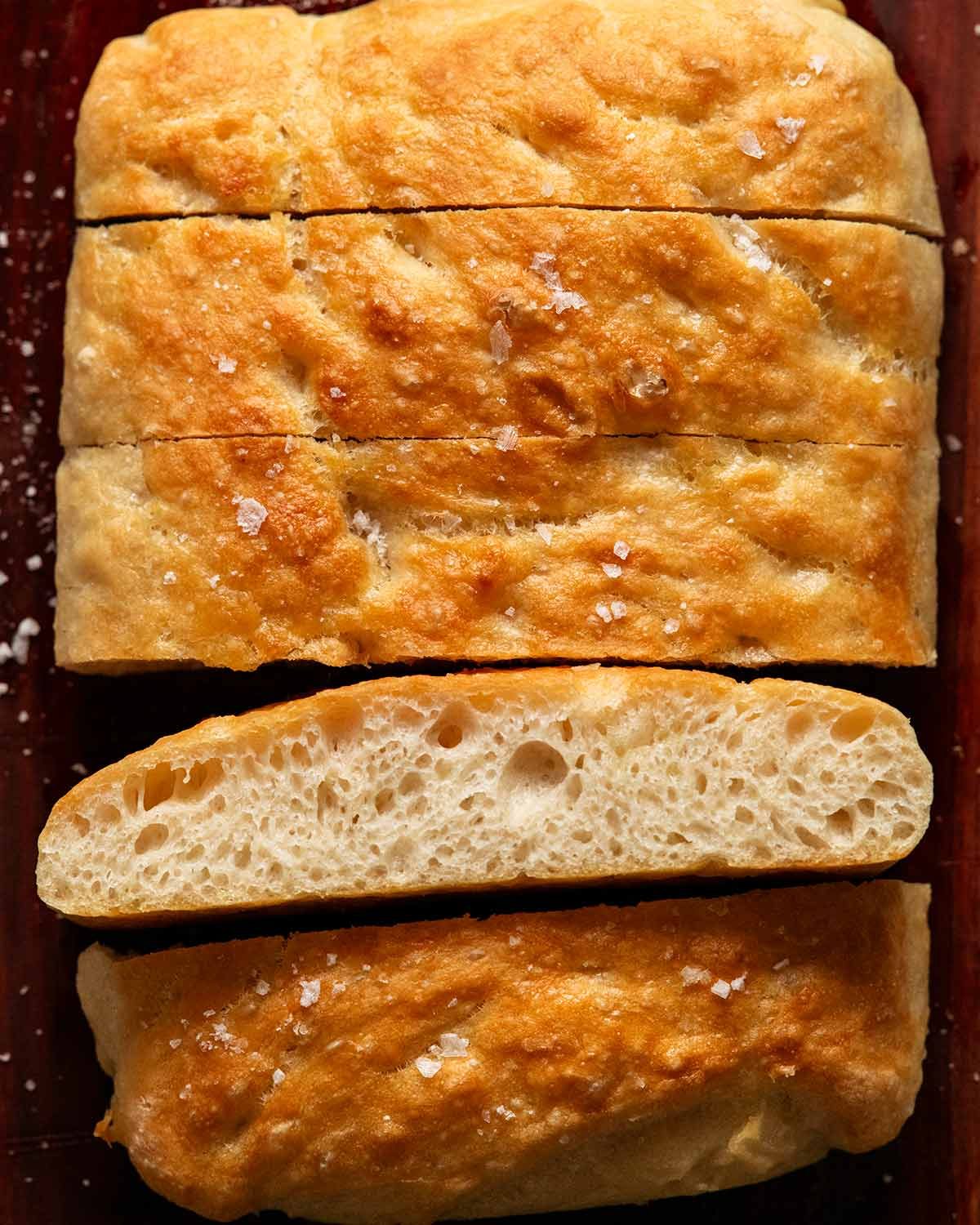 Quick and dirty focaccia recipe