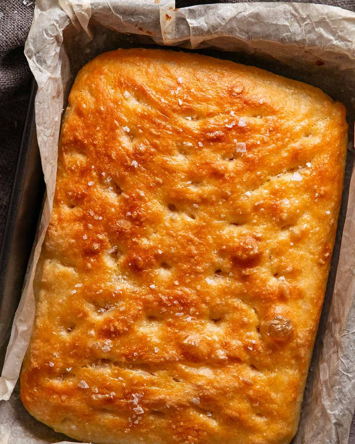Quick and dirty focaccia recipe