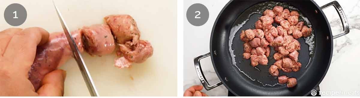 Really quick and easy Sausage Meatballs