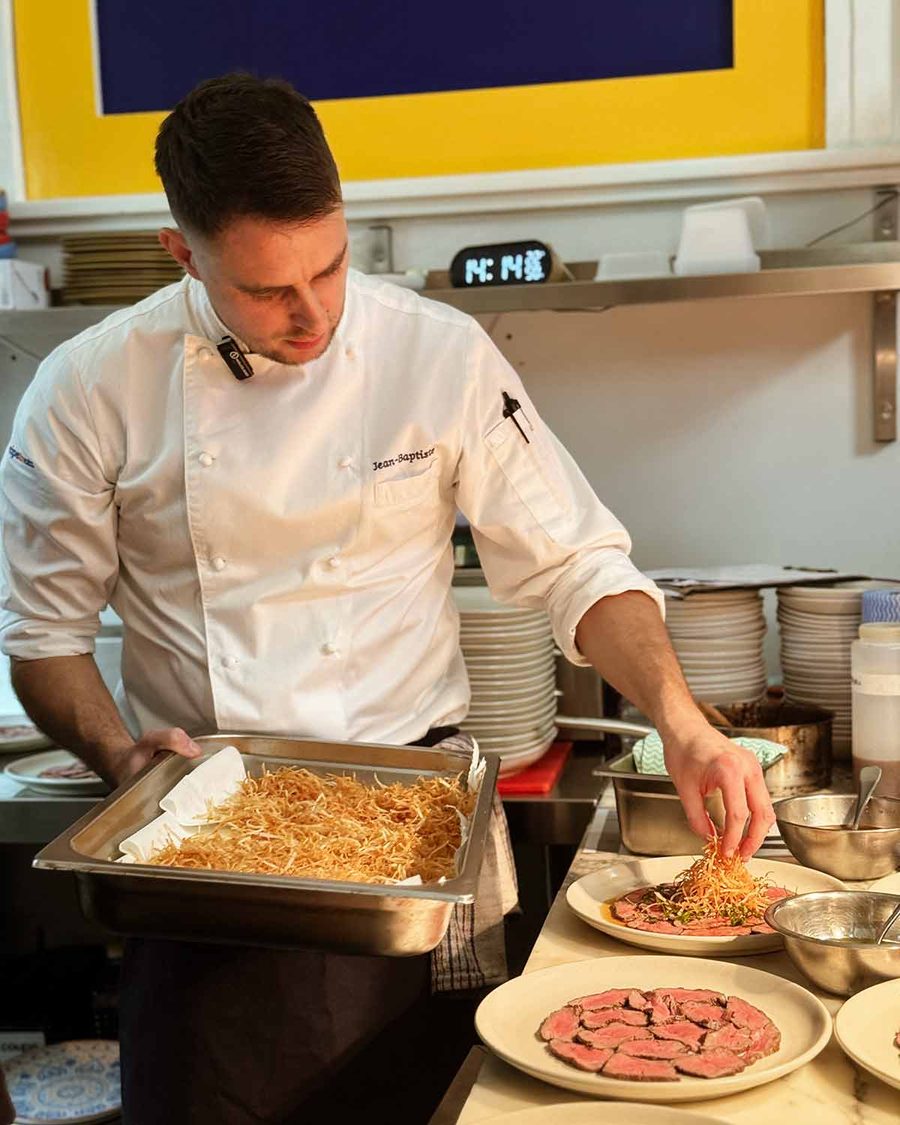 JB at Mum Cha reader lunch