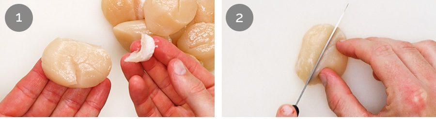 Coquilles Saint-Jacques step photos