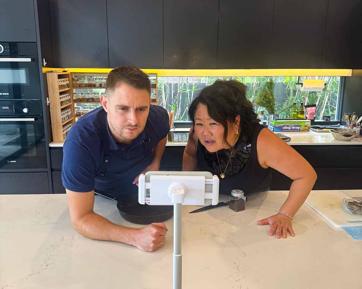 Nagi & JB chicken au poivre