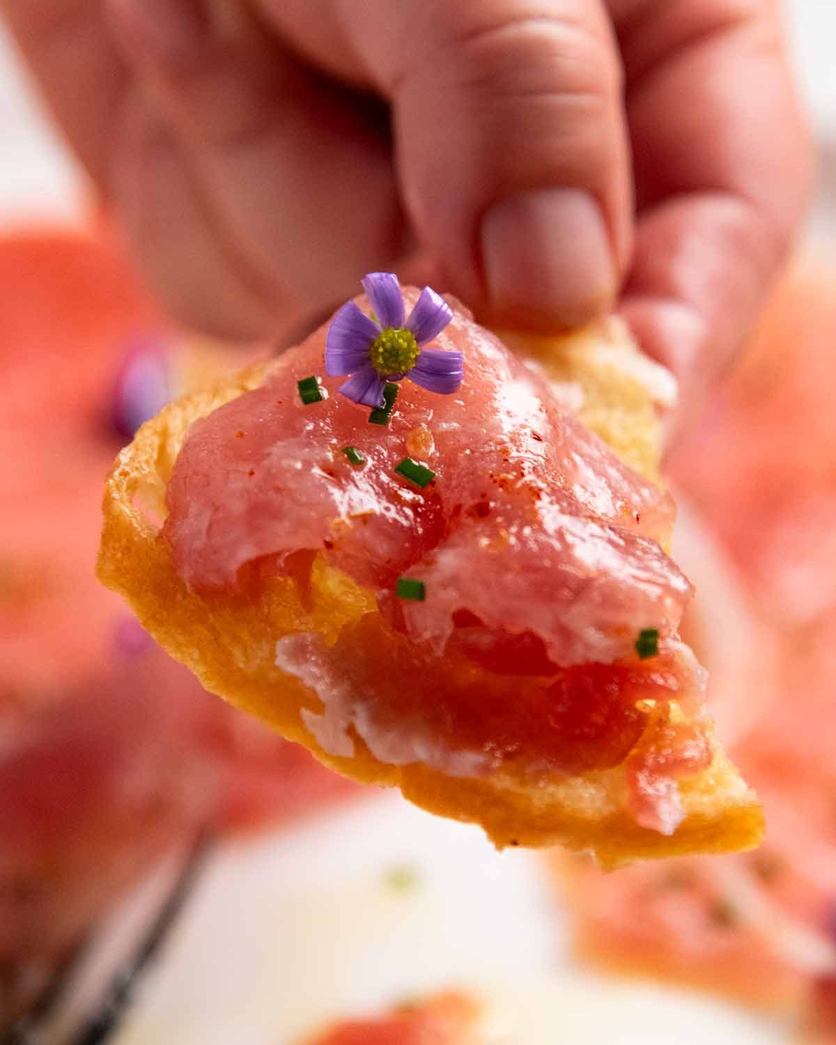 Tuna Carpaccio