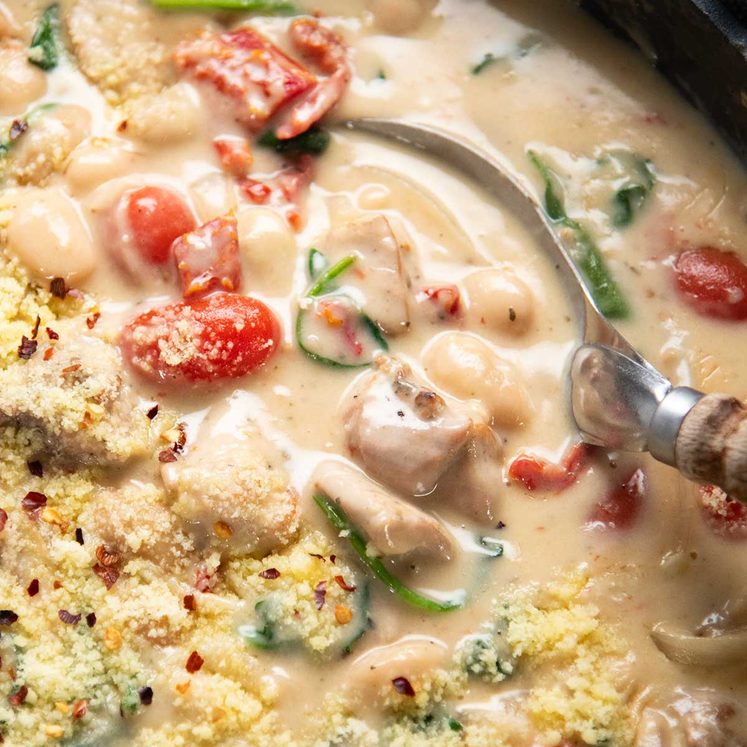 Tuscan Chicken Stew